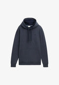 TOM TAILOR IN MELANGE OPTIK - Hoodie - sky captain blue white melange