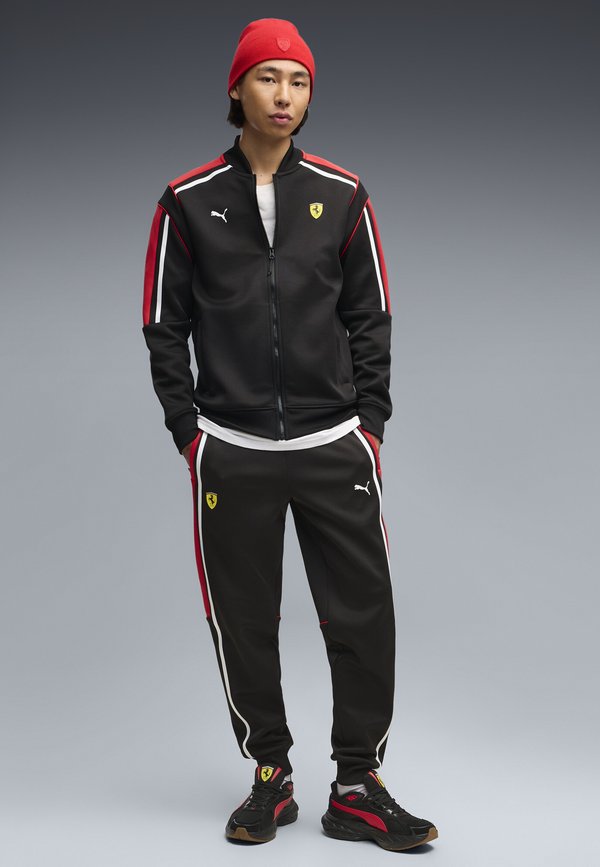 Puma SCUDERIA FERRARI MT7 TRAININGSJACKE - Zip-up sweatshirt - black