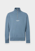 Jack & Jones Half zip Printed Half zip - Sweatshirt - blue mirage