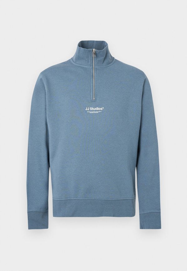Jack & Jones Half zip Printed Half zip - Sweatshirt - blue mirage