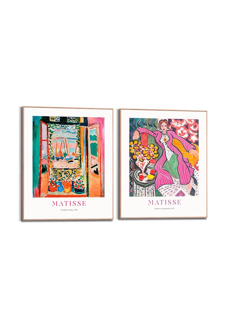 Orange Wallz COLOURFUL MATISSE 2 PACK