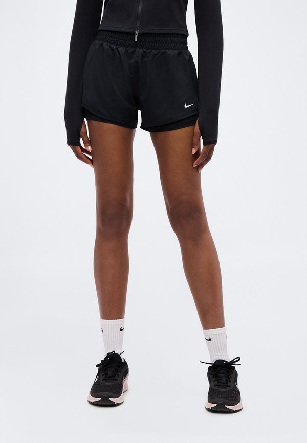 Nike Performance ONE SHORT - Sports shorts - black/white