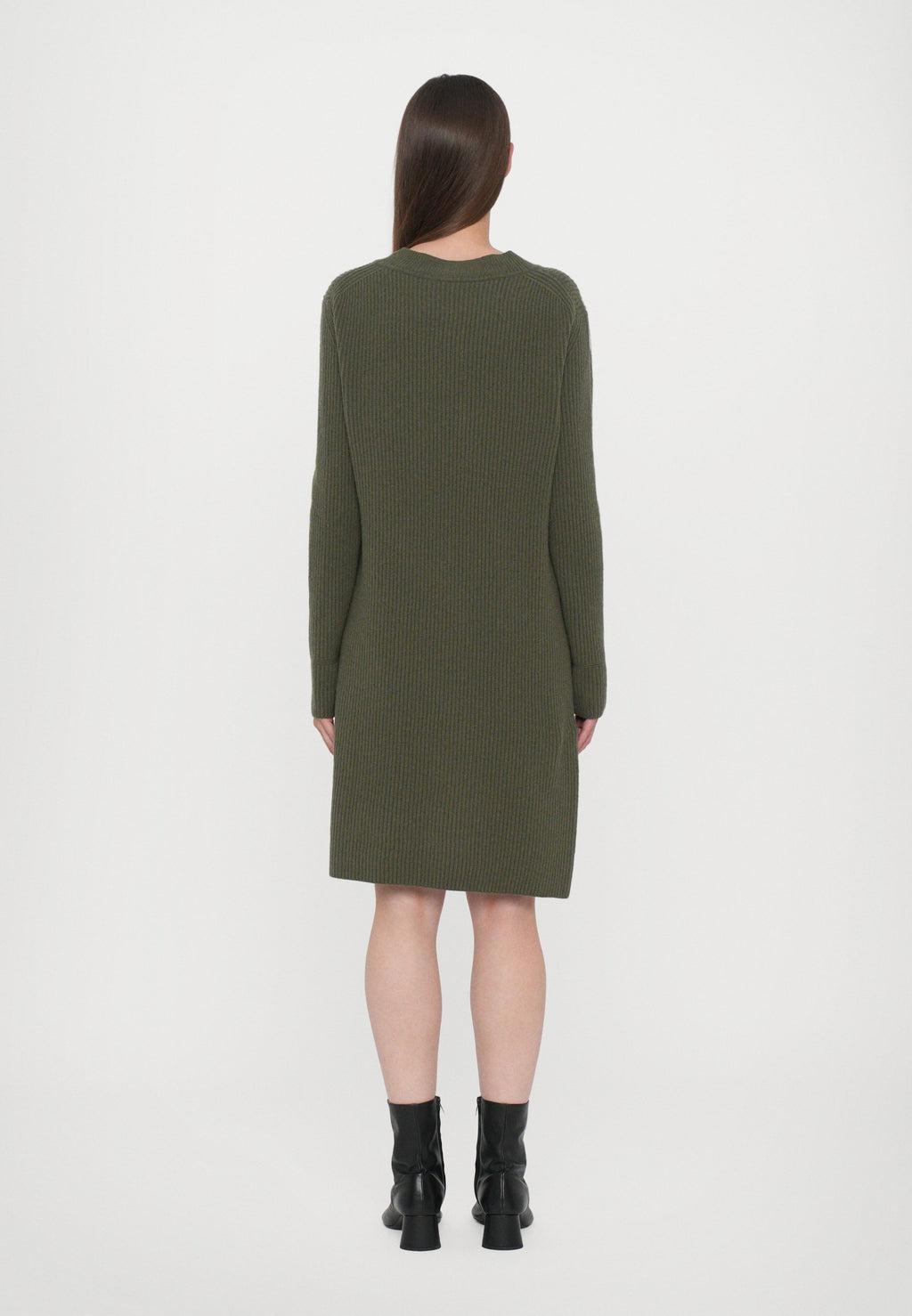 CLOSED CREW NECK DRESS LONG SLEEVE