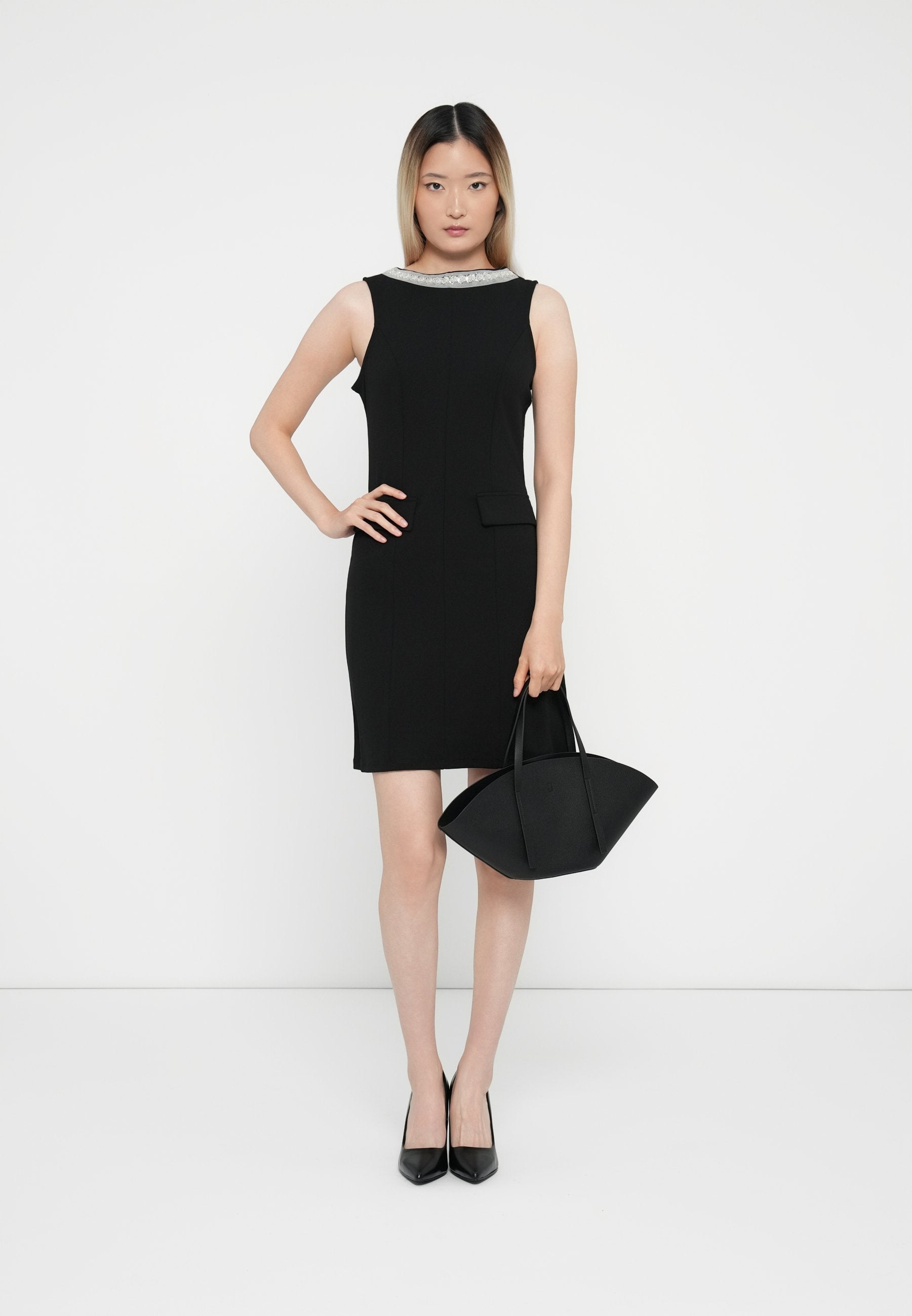 VILA VICLARA SHORT OFFICE DRESS