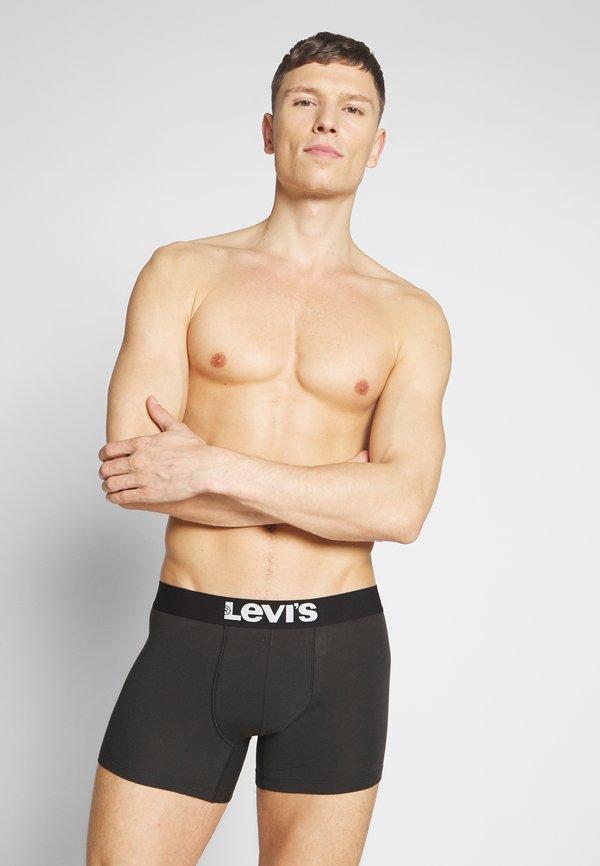 Levi's® VINTAGE STRIPE BOXER 2 PACK - Boxer briefs - jet black