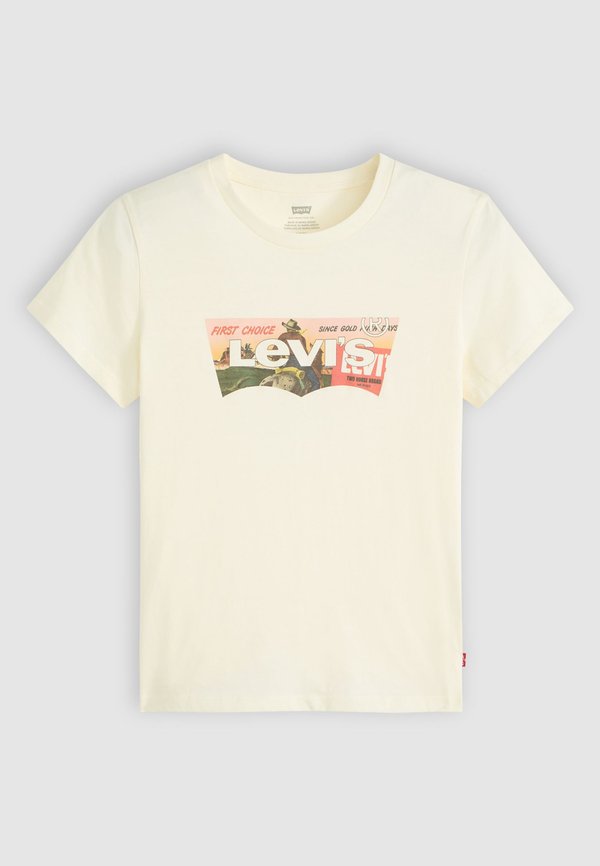 Levi's® THE PERFECT TEE - Print T-shirt - egret