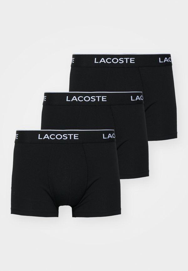 Lacoste COURTS 3 PACK - Trunks - black