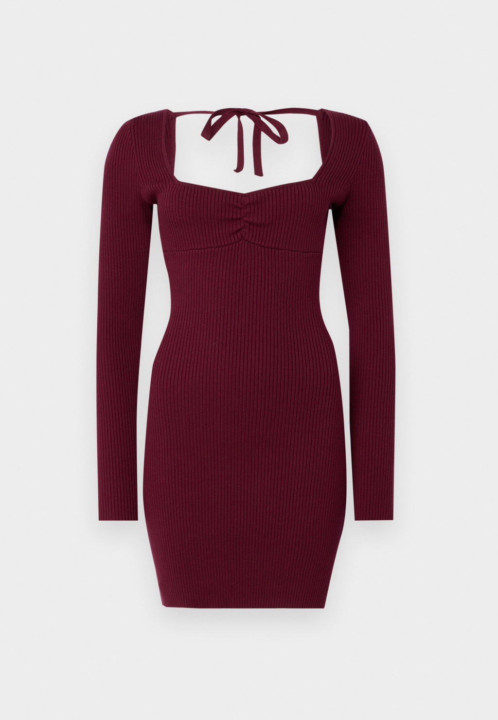 Hollister Co. EMEA PINCH BUST TIE BACK SWEATER DRESS