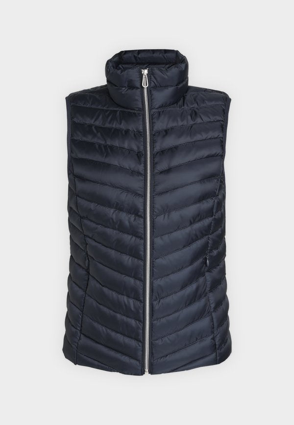 TOM TAILOR LIGHTWEIGHT PUFFER VEST - Waistcoat - sky captain blue