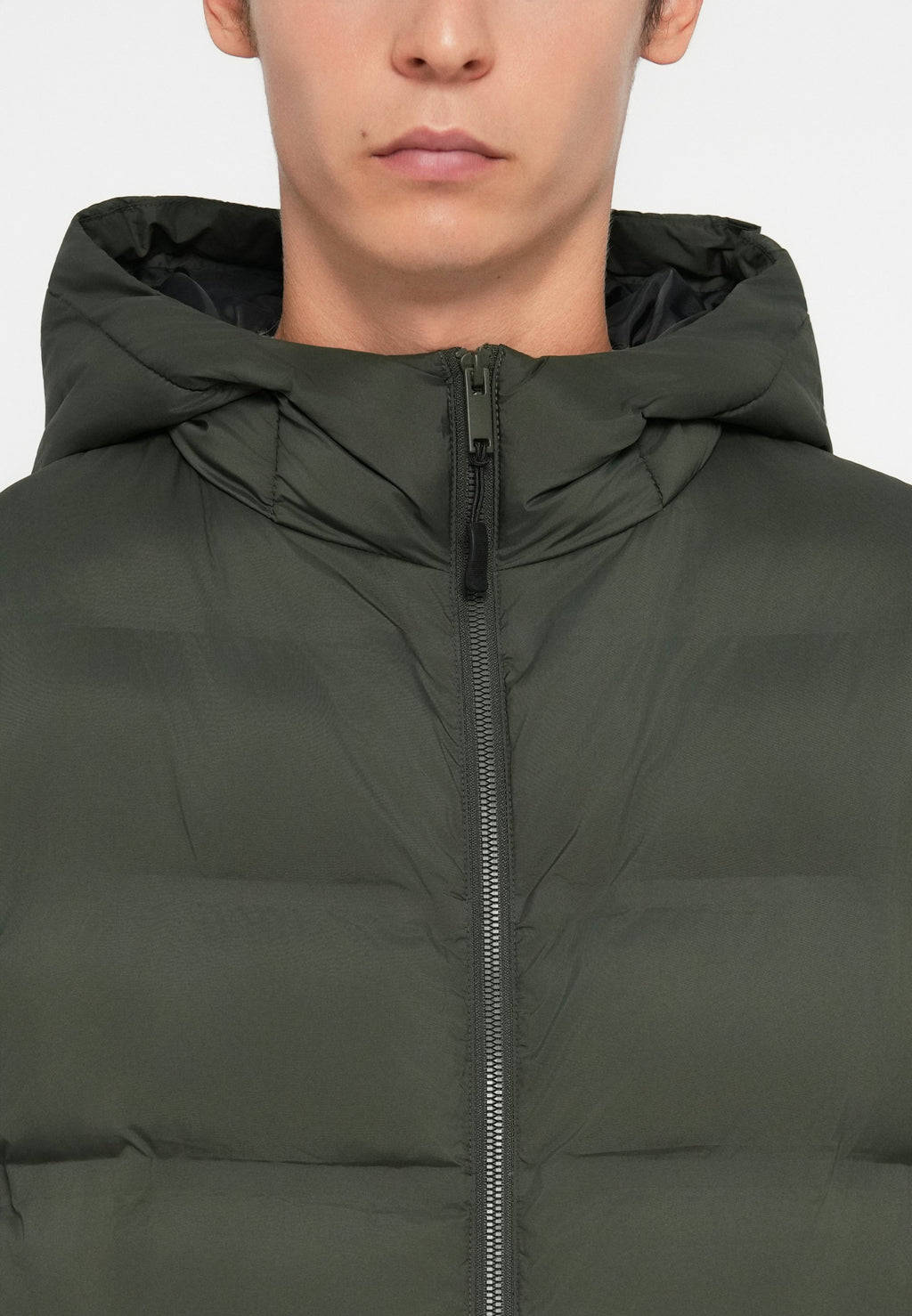 ONSUNION SEAMLES LIFE HOOD PUFFER JACKET Media 6
