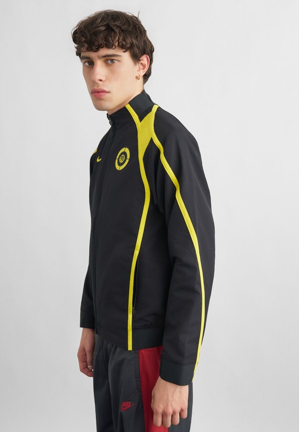 Nike Sportswear JACKET - Summer jacket - black/lightening