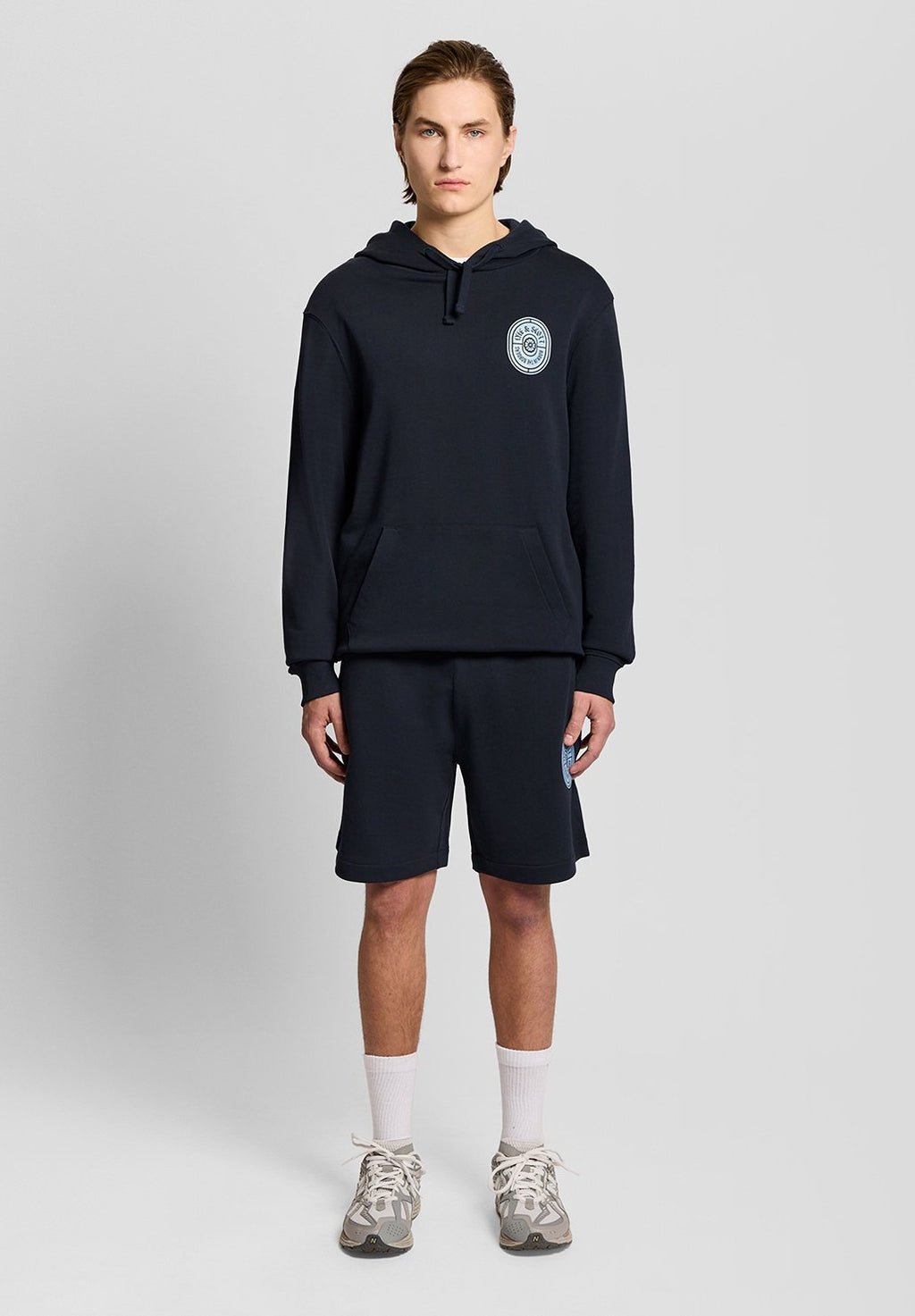 Lyle & Scott MID LAYERS BORDERS LABEL GRAPHIC