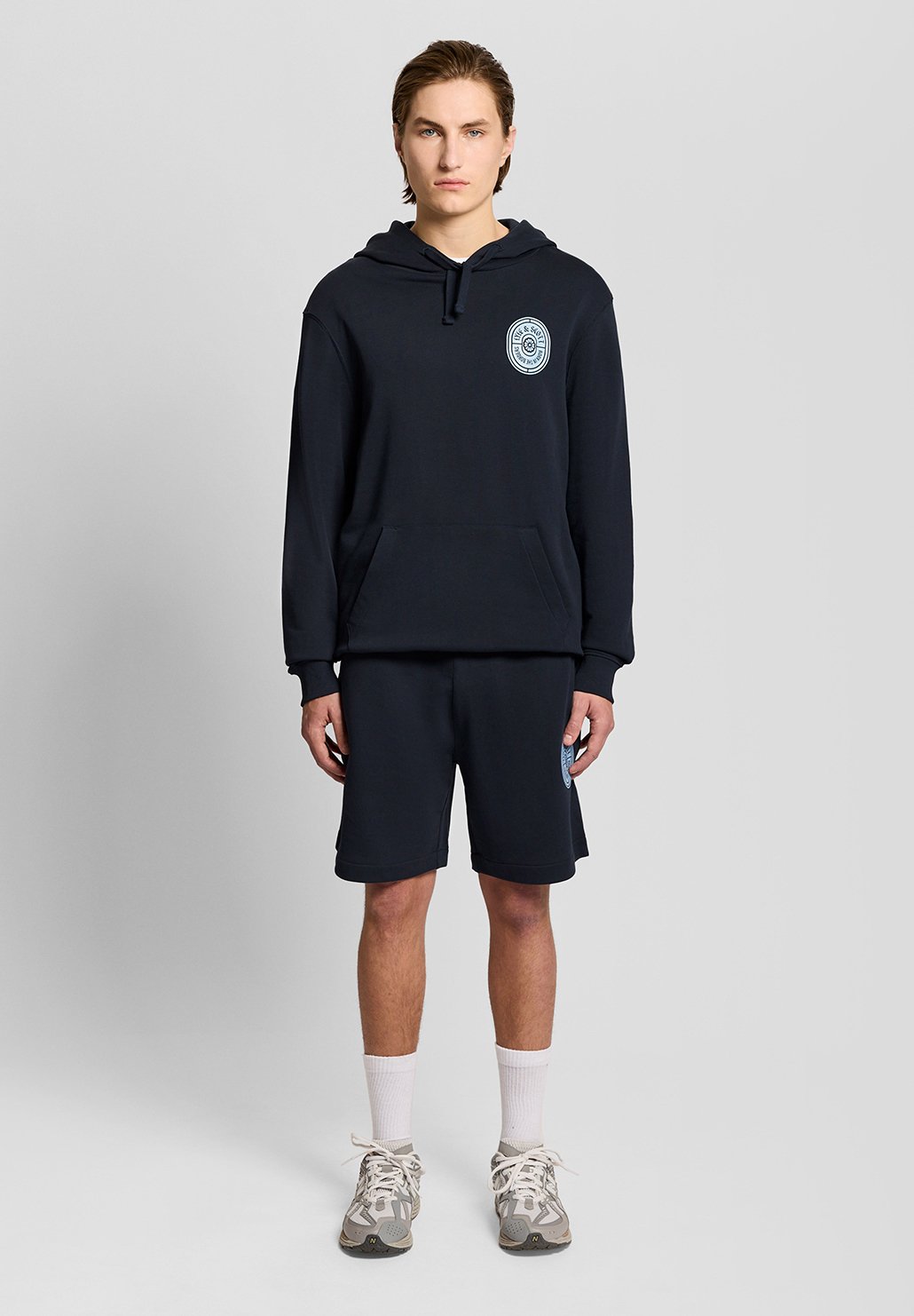 Lyle & Scott MID LAYERS BORDERS LABEL GRAPHIC