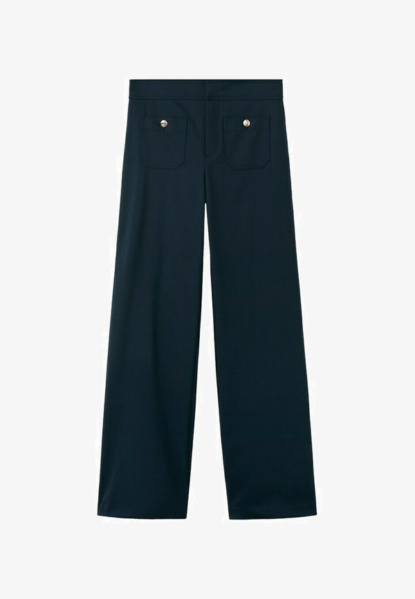 Mango Trousers - royal blue