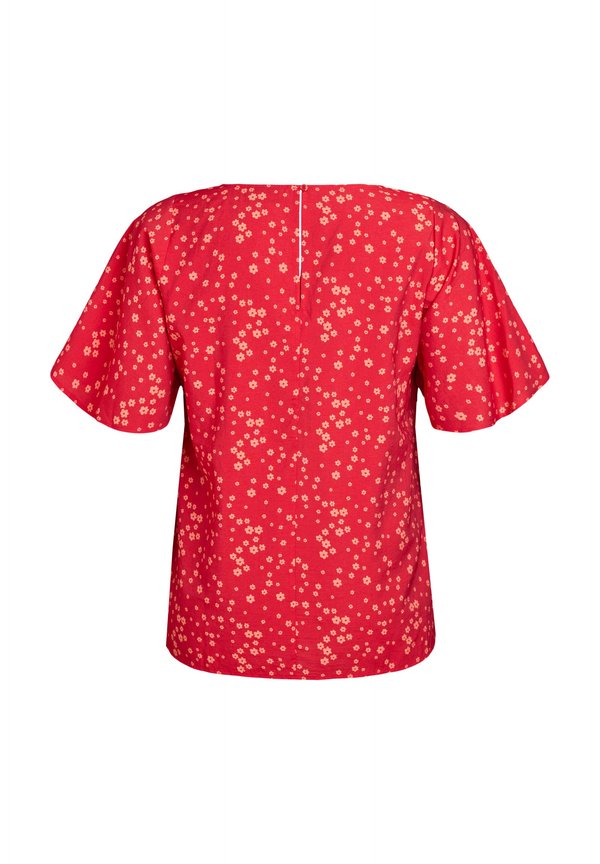 Zizzi MIT BLUMENMUSTER UND FLEDERMAUSÄRMELN