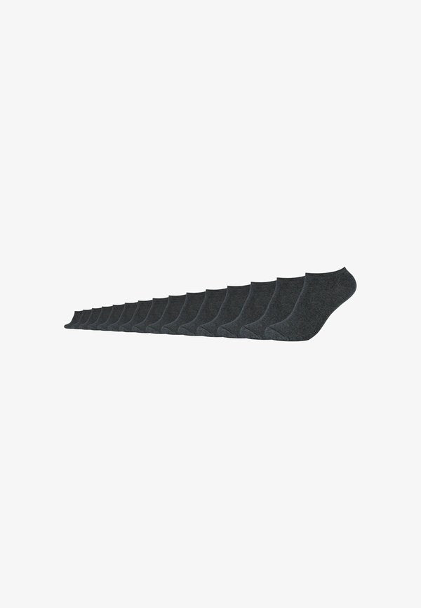 s.Oliver 15ER PACK - Sneaker socks - anthracite melange