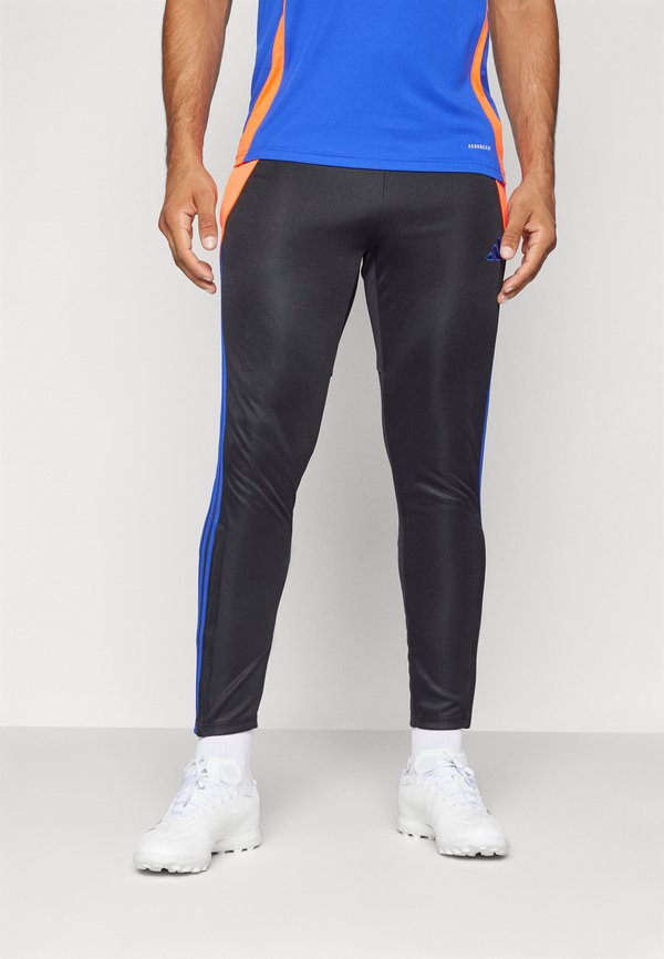 adidas Performance TIRO24 TRAINING PANT SLIM - Leggings - black/app solar red/lucid blue