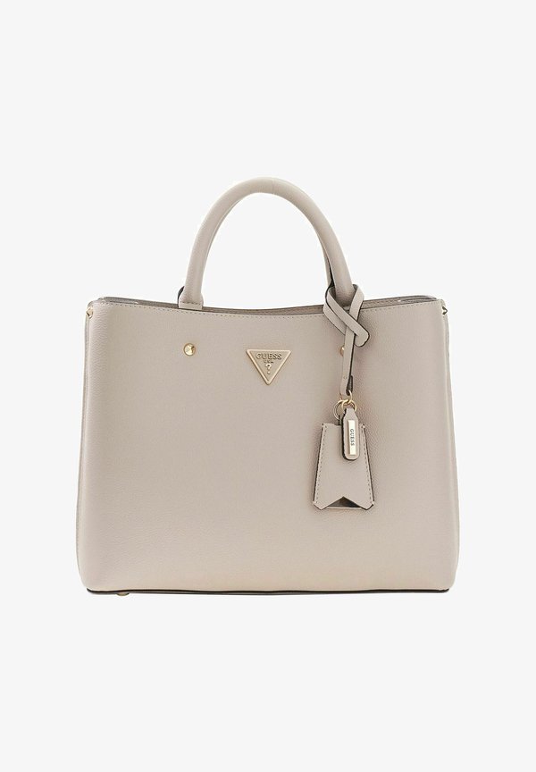 Guess MERIDIAN II GIRLFRIEND SATCHEL - Handbag - light taupe