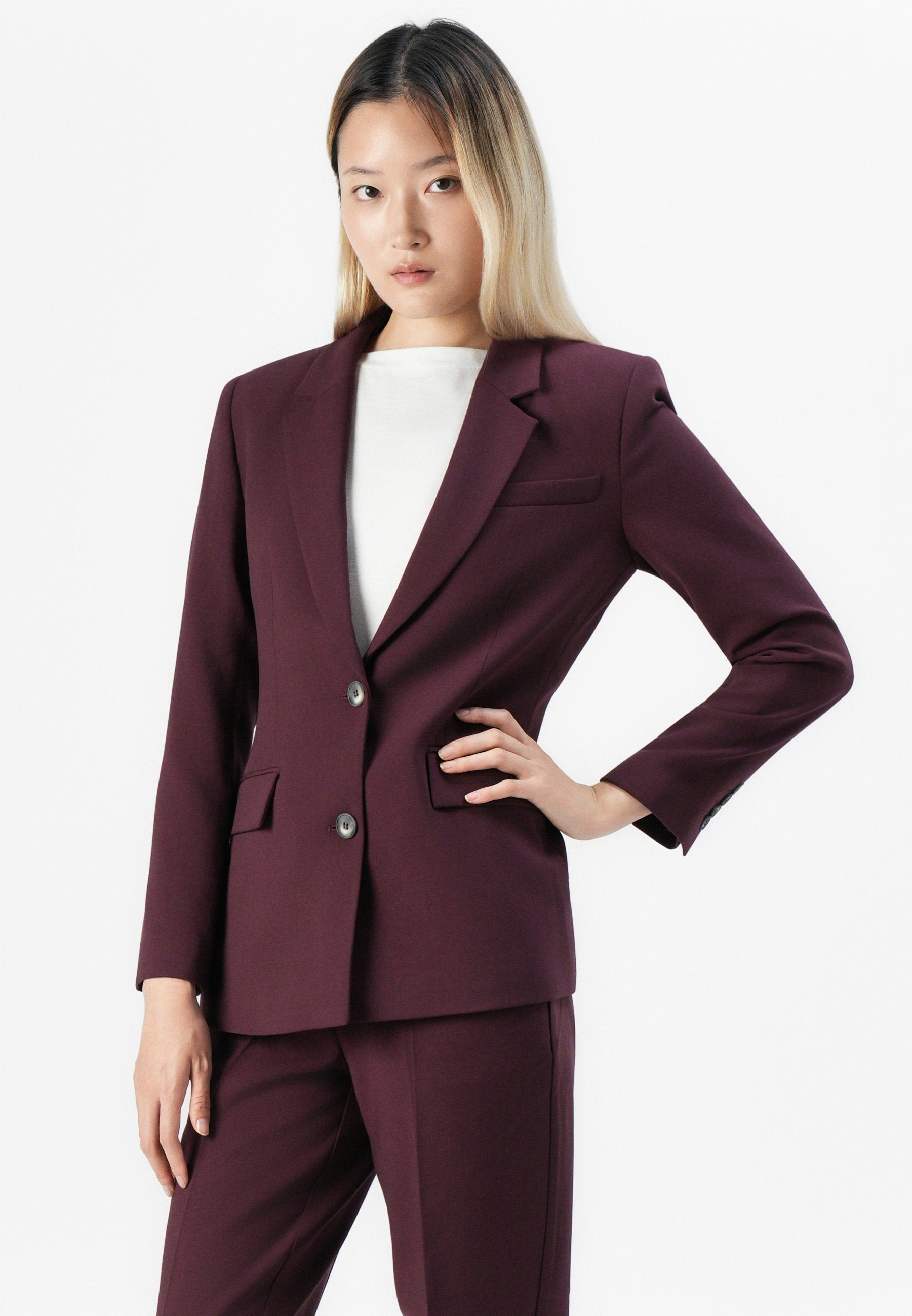Selected SLWRITA-RIA MW CROPPED PANT MEL NOOS