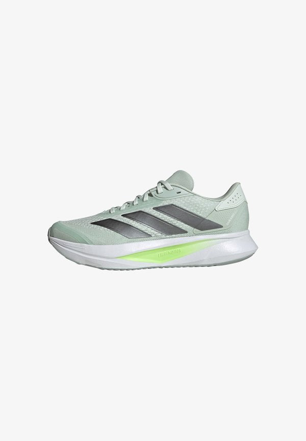 adidas Performance DURAMO SL2 M - Road running shoes - linen green   iron metallic   crystal jade