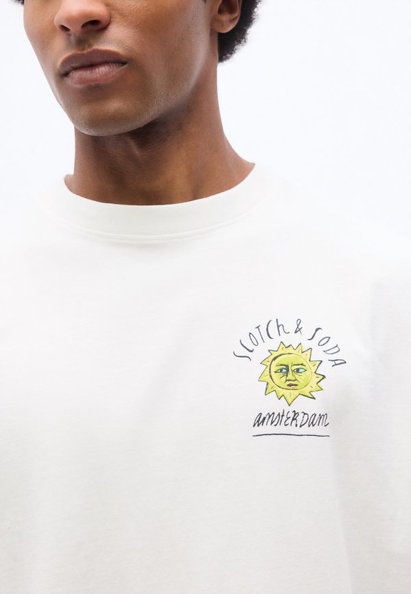 Scotch & Soda FRONT AND BACK ARTWORK LOOSE FIT