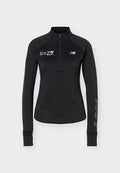 New Balance LONDON EDITION ATHLETICS GRID HALF ZIP - Fleece jumper - black