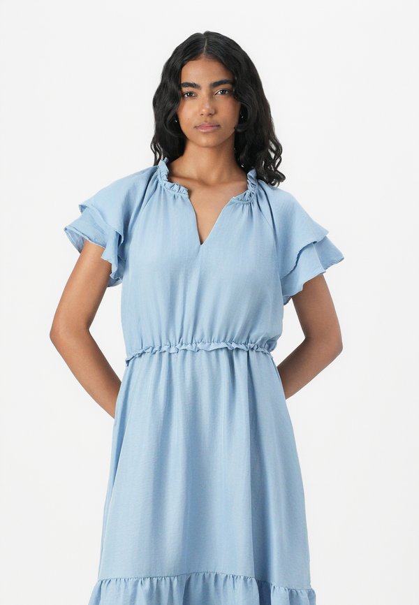 JDY JDYTRAIN FRILL MIDI DRESS