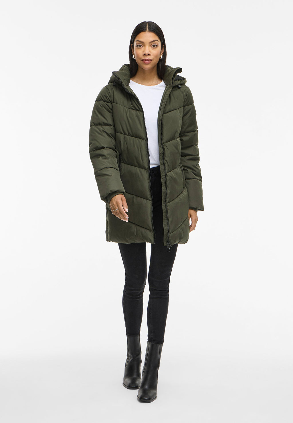VILA Puffer VIMILJA Hooded