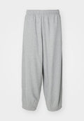 Nike Sportswear CLUB FLEECE - Tracksuit bottoms - dark grey heather/light smoke grey/white
