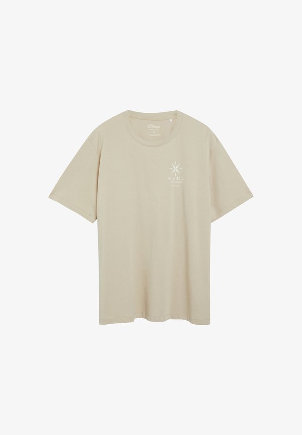s.Oliver T-SHIRT - Print T-shirt - beige