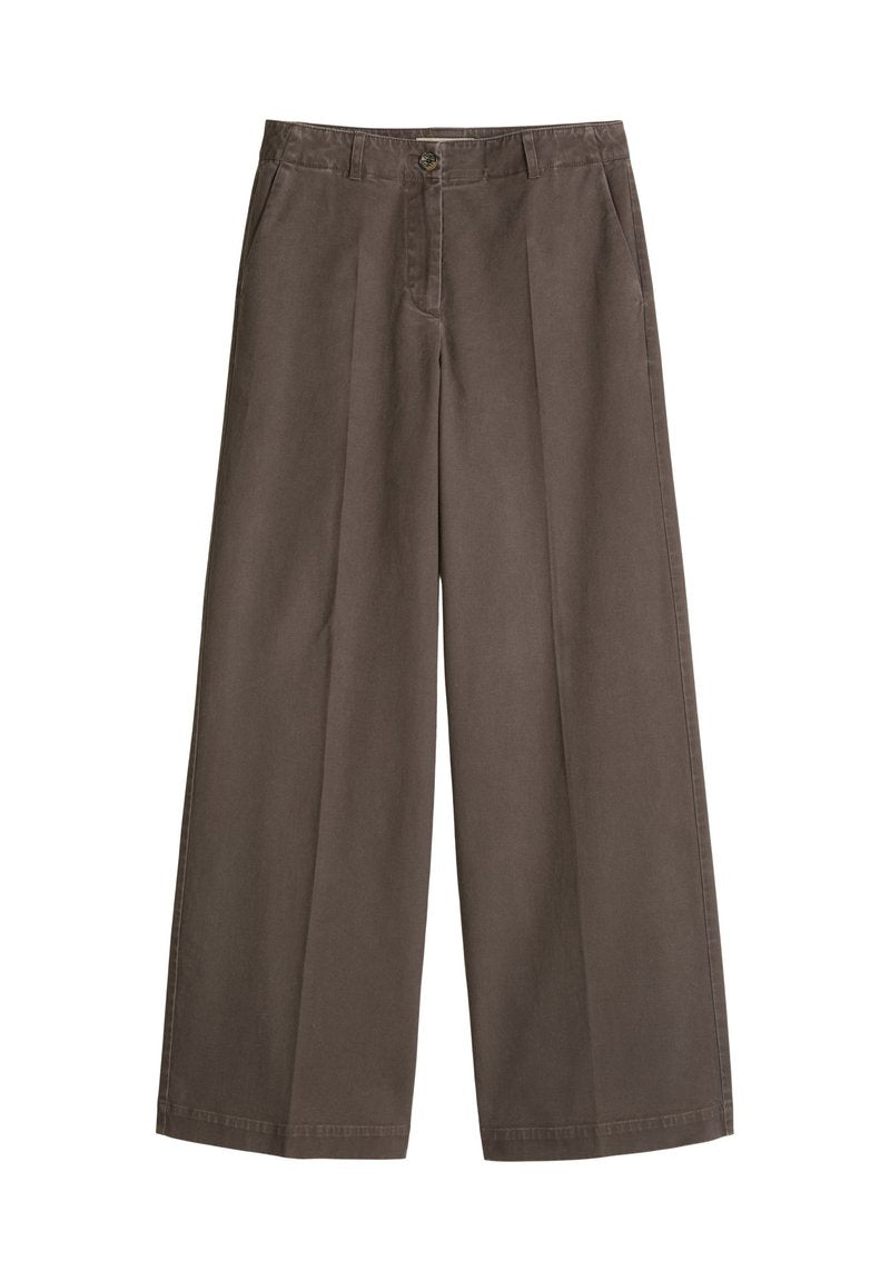 MARGO WIDE - PIGMENT DYE MID WAIST Media 1