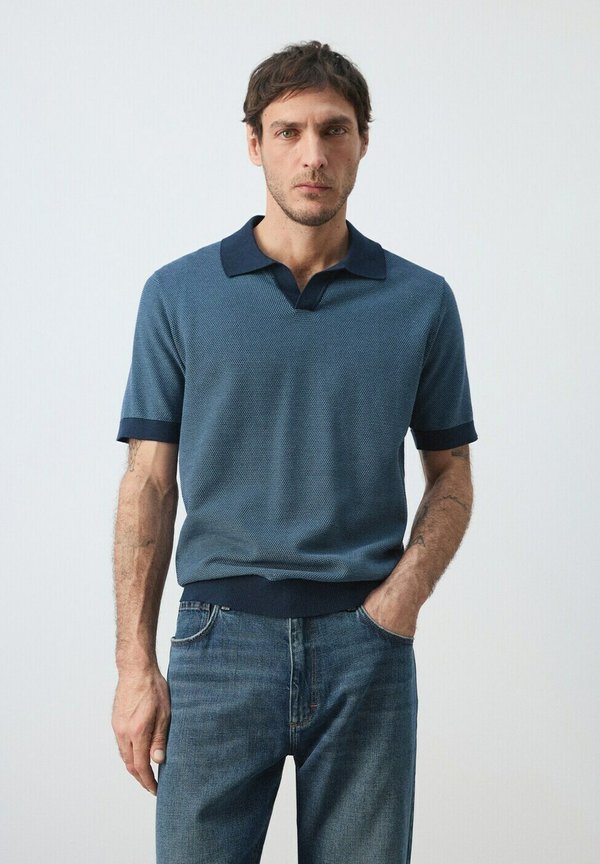 Mango Polo shirt - royal blue