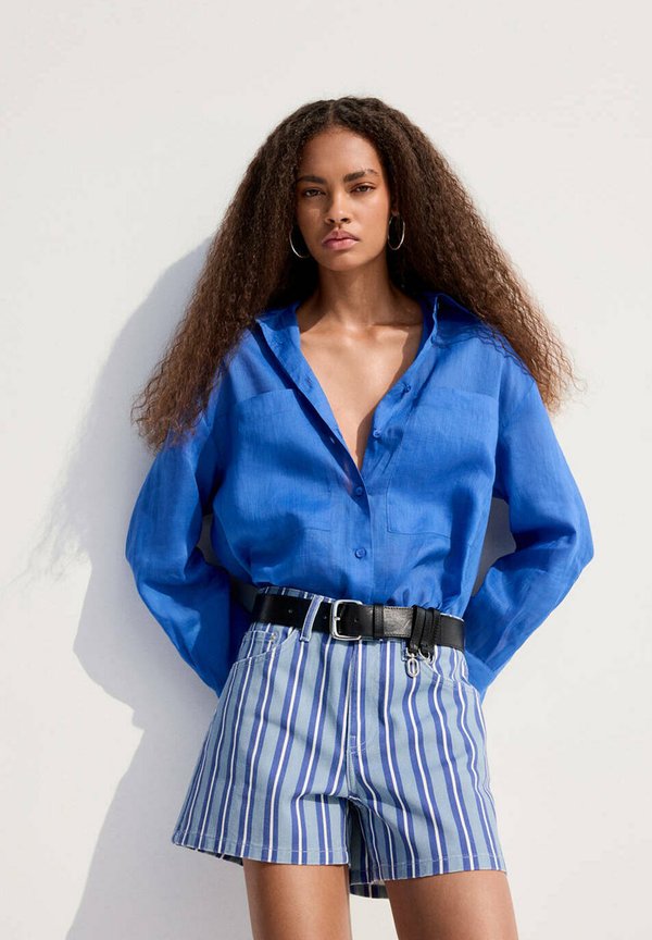 Mango ADULT - Denim shorts - blue
