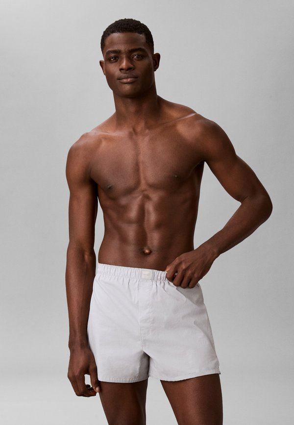 Calvin Klein Underwear 3 PACK - Boxer shorts - black/turbulence/harbor mist