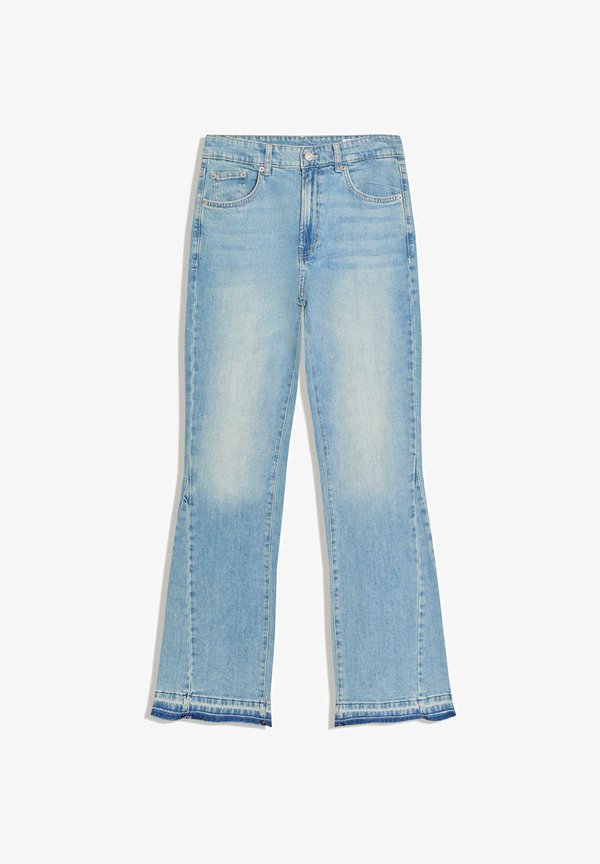 Bershka Flared Jeans - blue denim