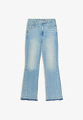 Bershka Flared Jeans - blue denim