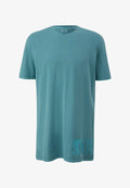 s.Oliver MIT LOGO PATCH - Basic T-shirt - petrol
