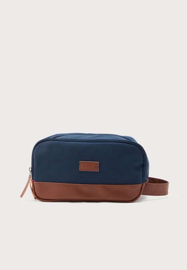 Jack & Jones Wash Wash - Wash bag - dark navy