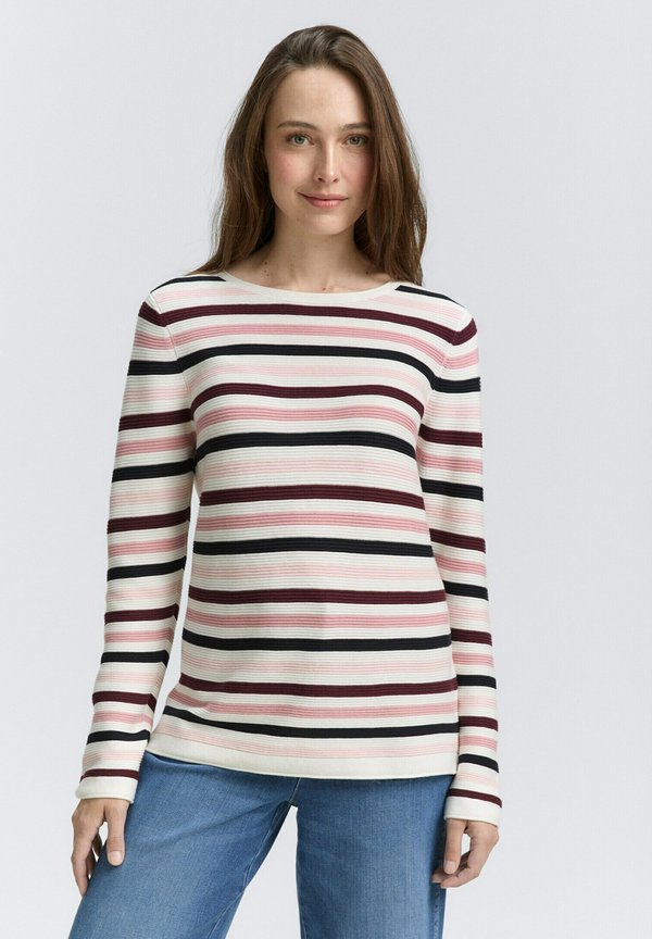 TOM TAILOR NEW OTTOMAN - Jumper - rose ottoman knit