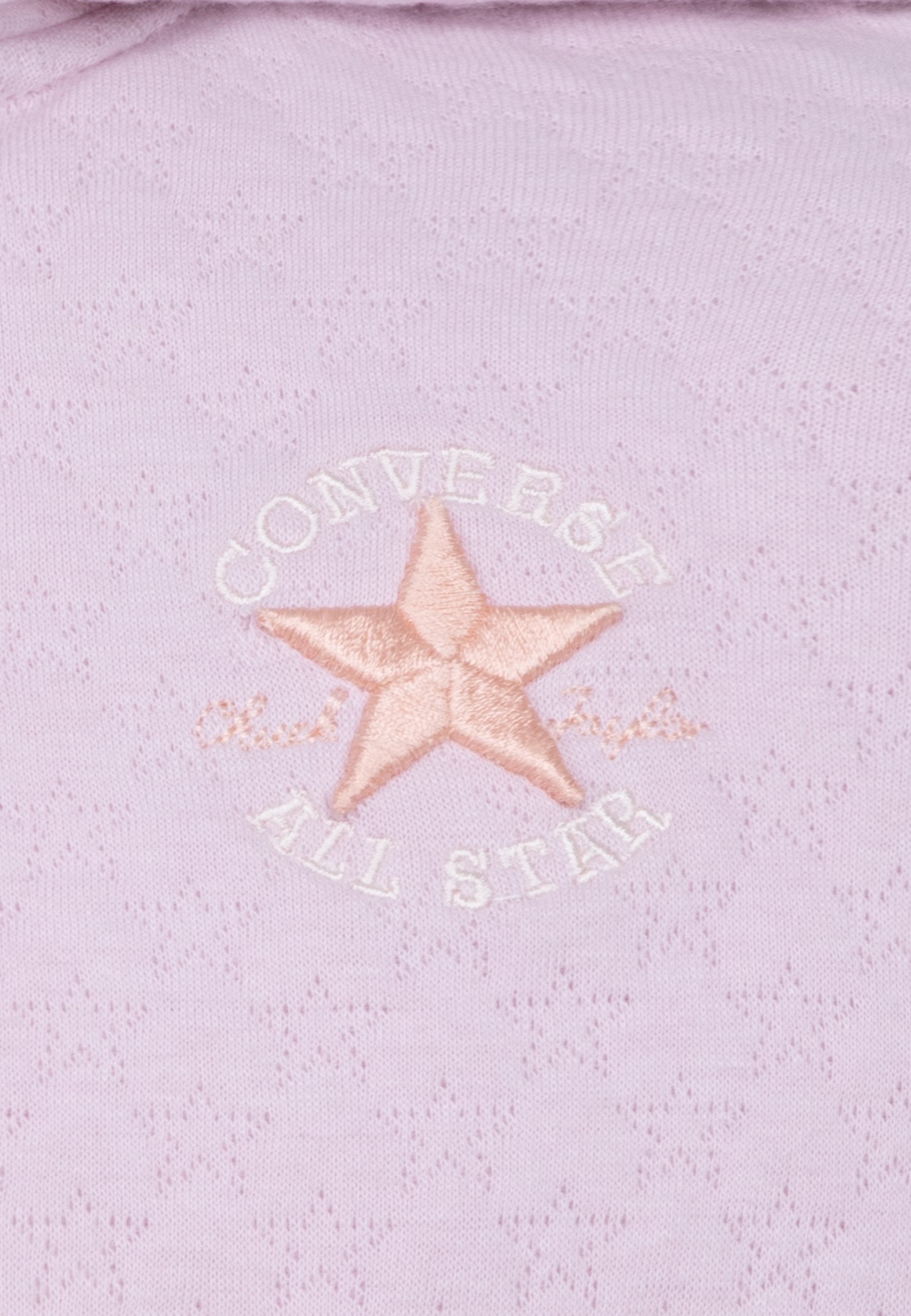 Converse STAR POINTELLE FULL ZIP HOODIE