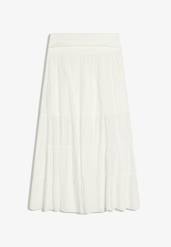 Bershka Maxi skirt - white