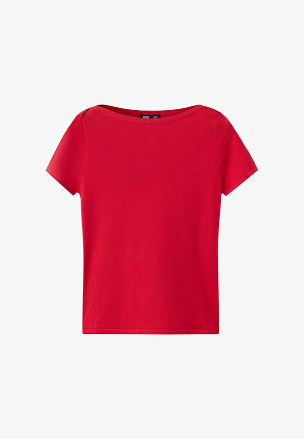 Mango ADULT - Basic T-shirt - red