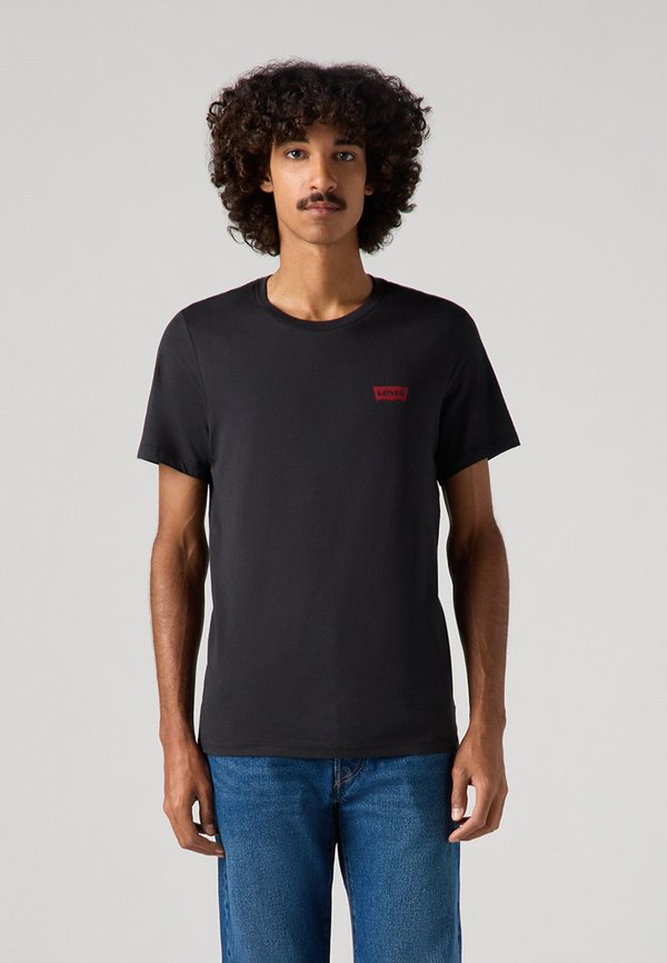 Levi's® 2 PACK - Basic T-shirt - white/caviar