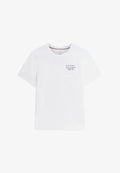 Tommy Hilfiger AMERICANA BACK GRAPHIC REG TEE  AMERICANA CAPSULE - Print T-shirt - white