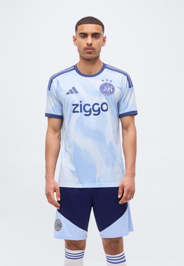 adidas Performance AJAX AMSTERDAM 26/27 THIRD  - Club wear - crystal sky/glow blue