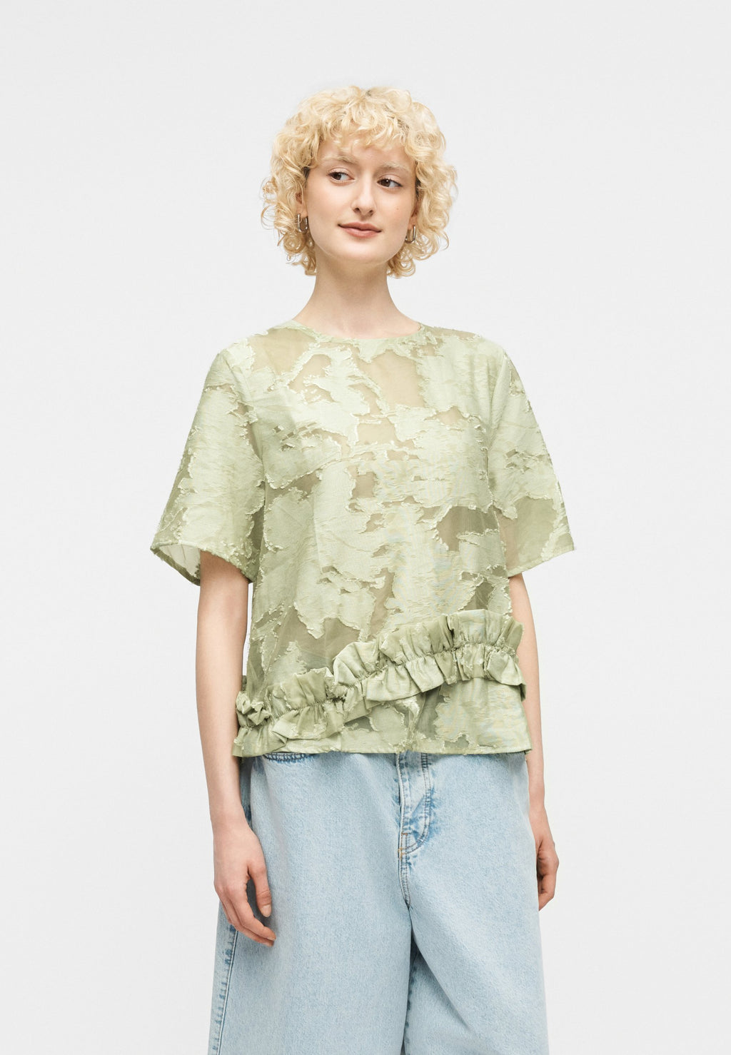 Selected SLFLINA RELAXED RUFFLE