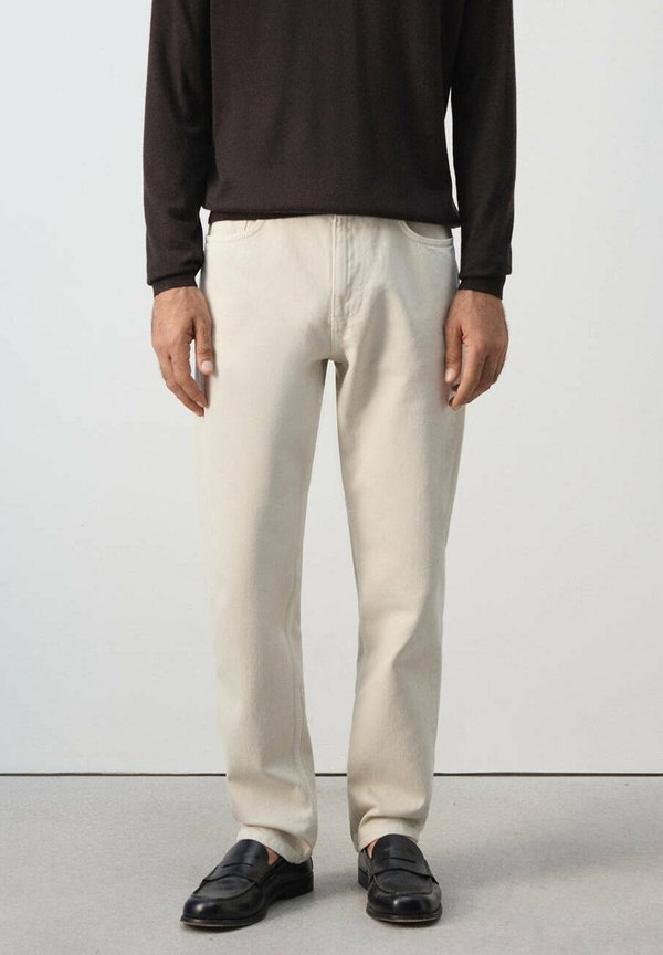 Mango ADULT - Straight leg jeans - sand