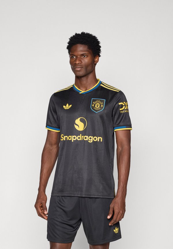 adidas Originals MANCHESTER UNITED 25/26 THIRD JERSEY AUTHENTIC - Football jersey - black