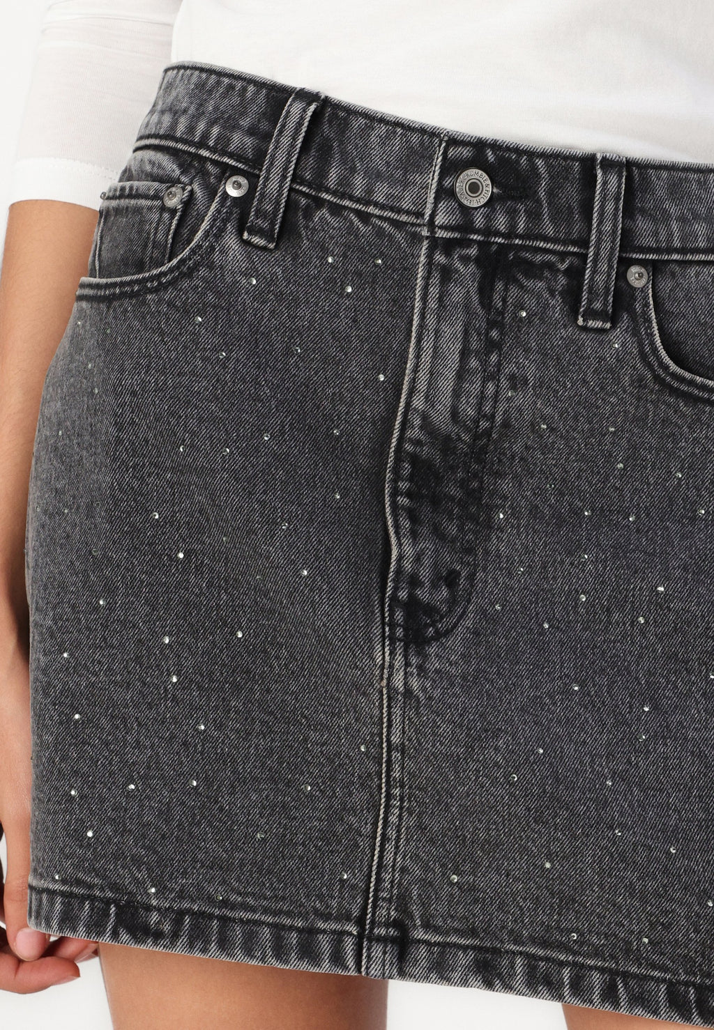 Abercrombie & Fitch Denim Mini Skirt