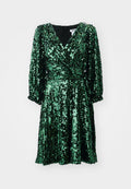 SEQUIN SURPLICE WRAP Media 1